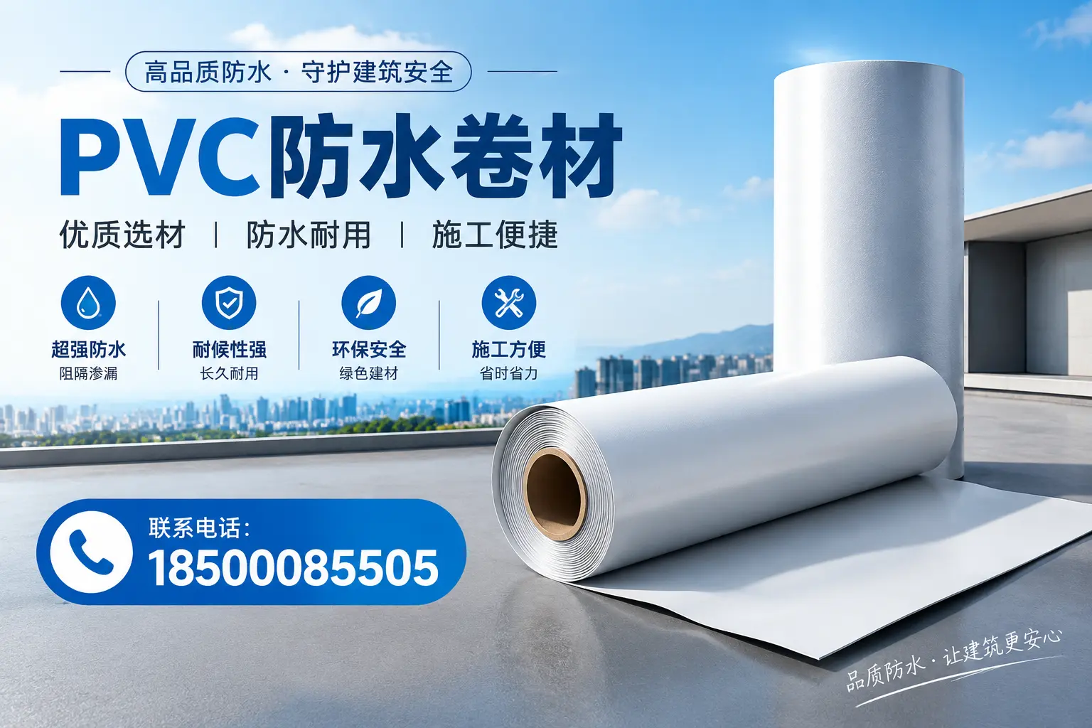 如何评估PVC防水卷材的性价比？丽水消费者必读